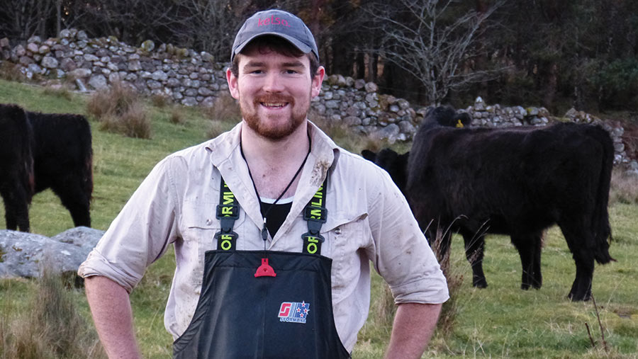 Sheep farmer Ryan MacLean