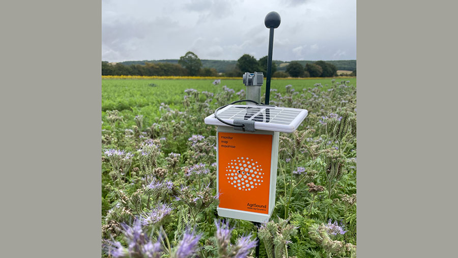 Agrisound in-field sensor