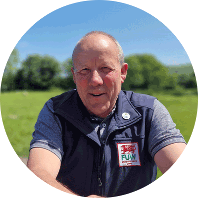 Ian Rickman, president of the Farmers’ Union of Wales (FUW)