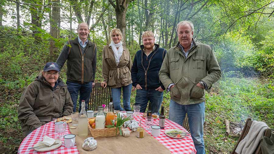 The cast of Clarkson's Farm series three