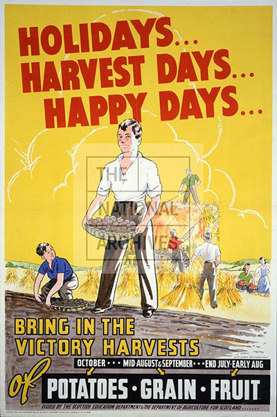 National Archives farming poster