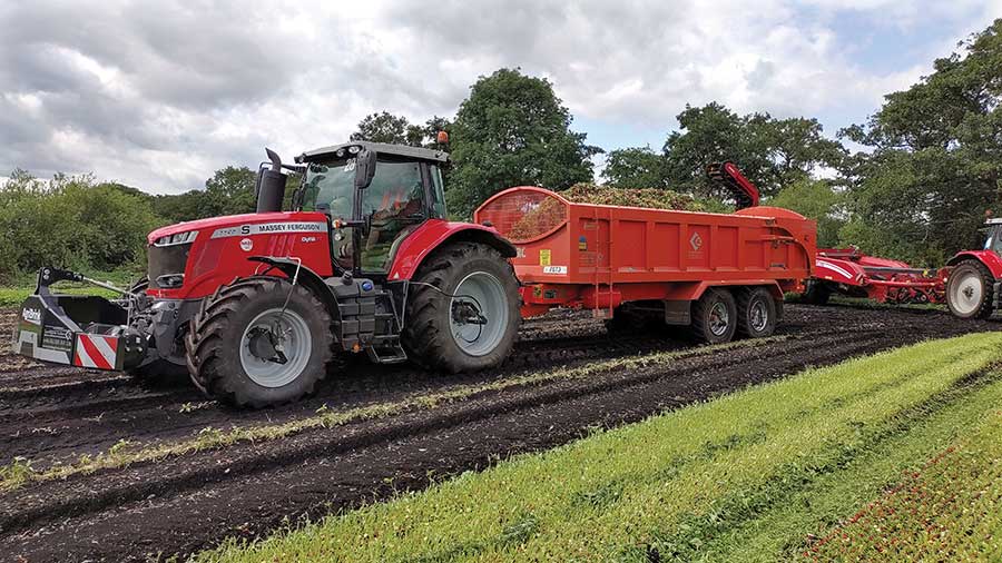 A retro-fit management system allows quick adjustment of tyre pressures © AgriBrink