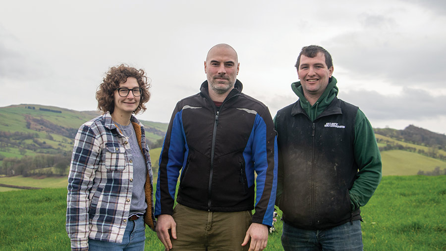 Left to right: Siwan Jones, Rhodri Jones, Sion Edwards © Rhian Price
