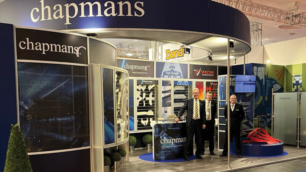 Chapmans Agricultural exhibition stand