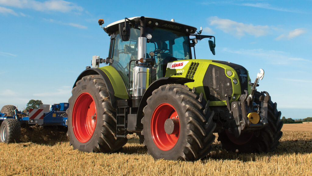 The 185/205hp Arion 660 CMatic uses the Claas EQ220 stepless transmission © Claas