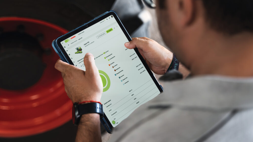 The new Claas Connect platform will combine all current Claas digital services © Claas