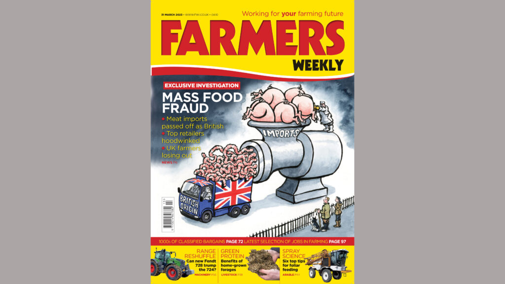 Farmers Weekly cover from 31 March 2023