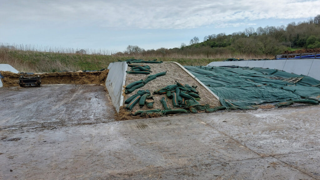 Silage clamp