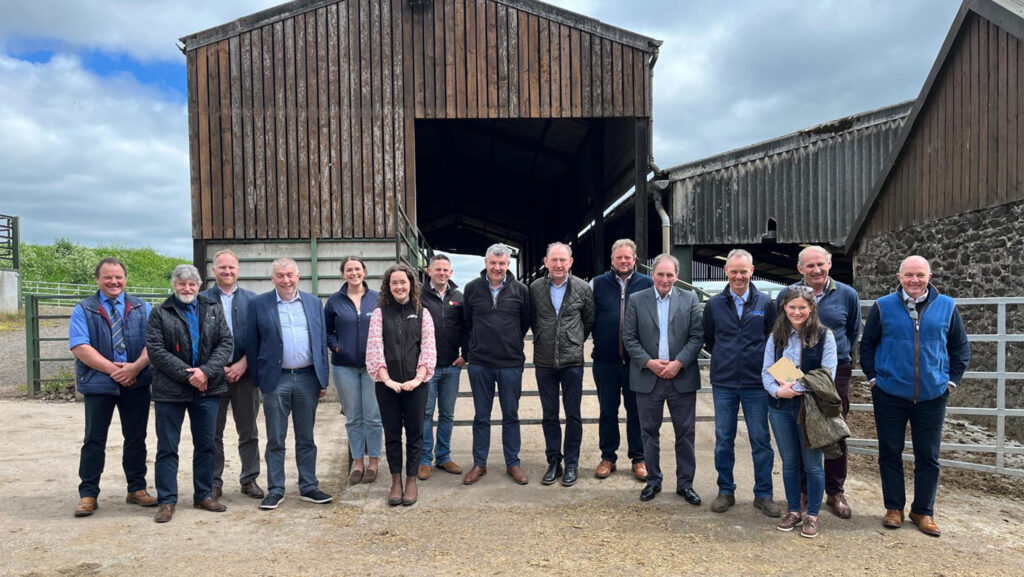 UK farming union representatives visit a Bovine EID Farm