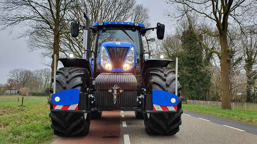 FixLine model tractor bumper