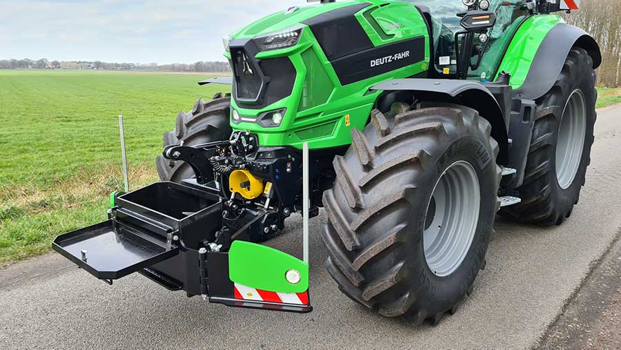 Toolbox Line model tractor bumper