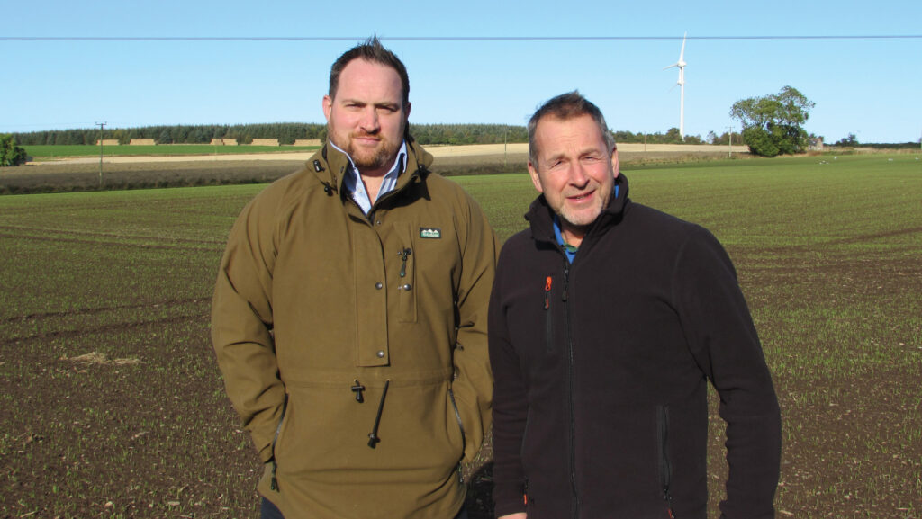 Graeme Mackie (right) and Charlie Catto (left)