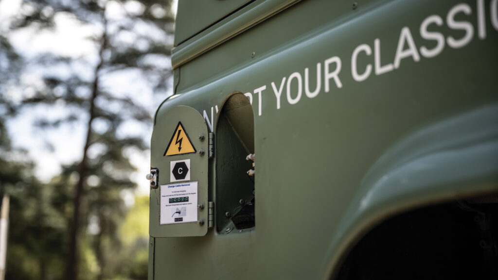 charging point for landrover