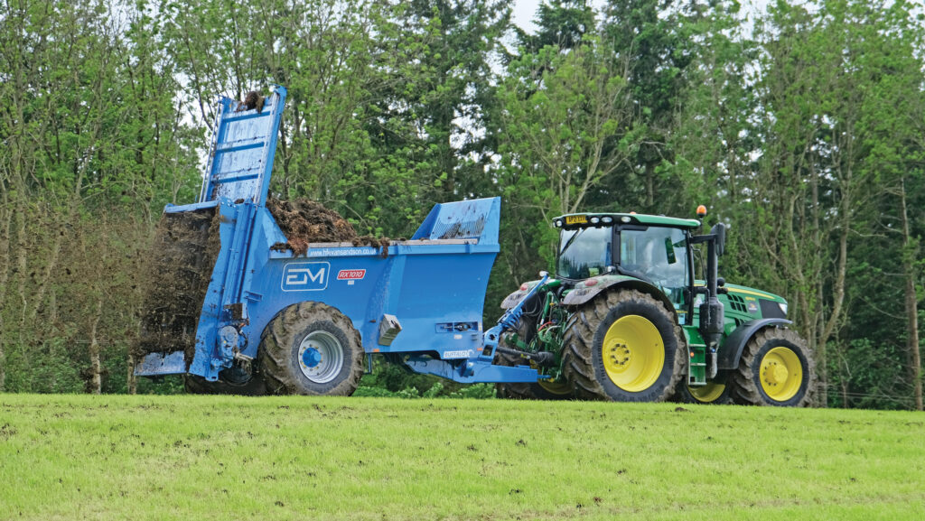 Euromilk Buffalo RX1010 muckspreader