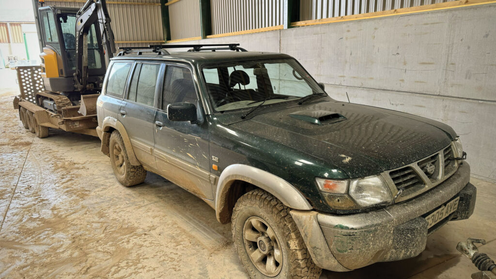 Nissan Patrol 4x4 pickup truck