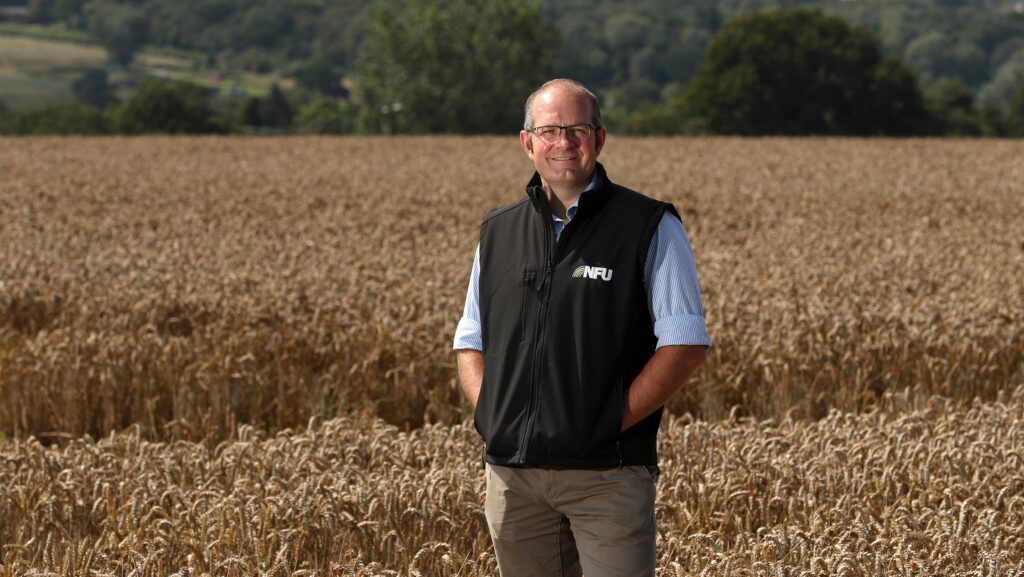 NFU president Tom Bradshaw © Adam Fradgley