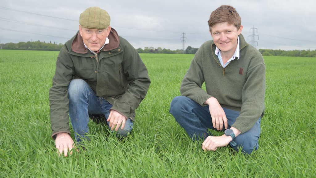 Edward Watson (right) and Michael Watson