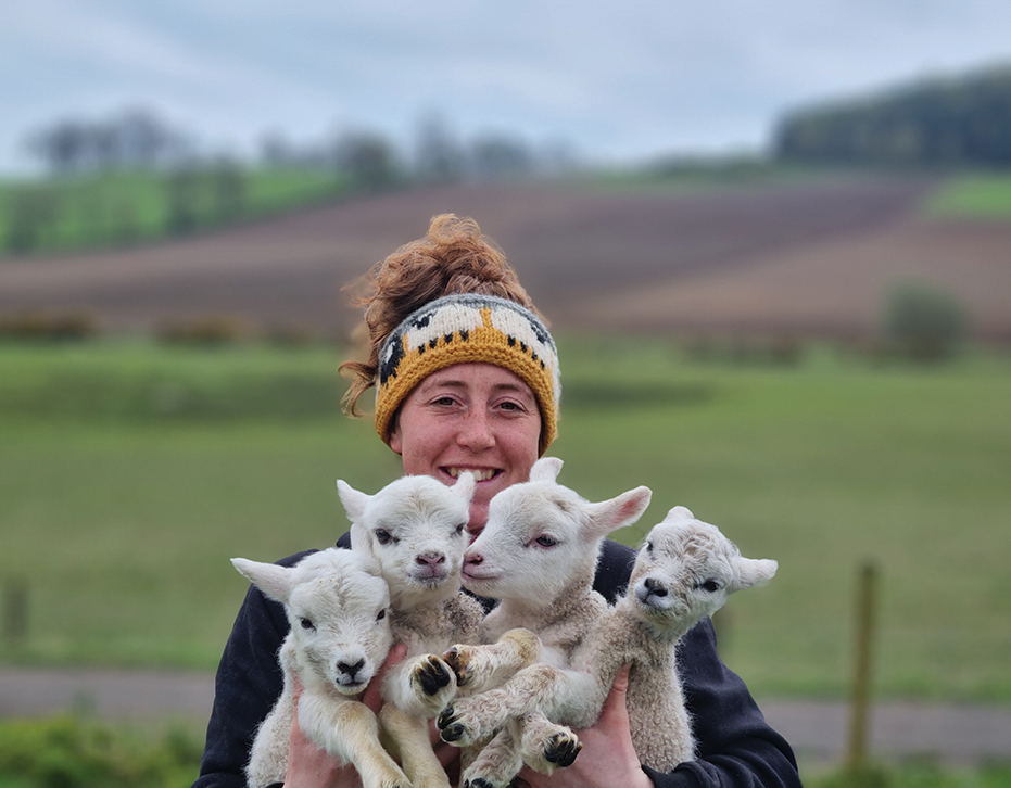 March: A handful of lambs - Rebecca Bruce