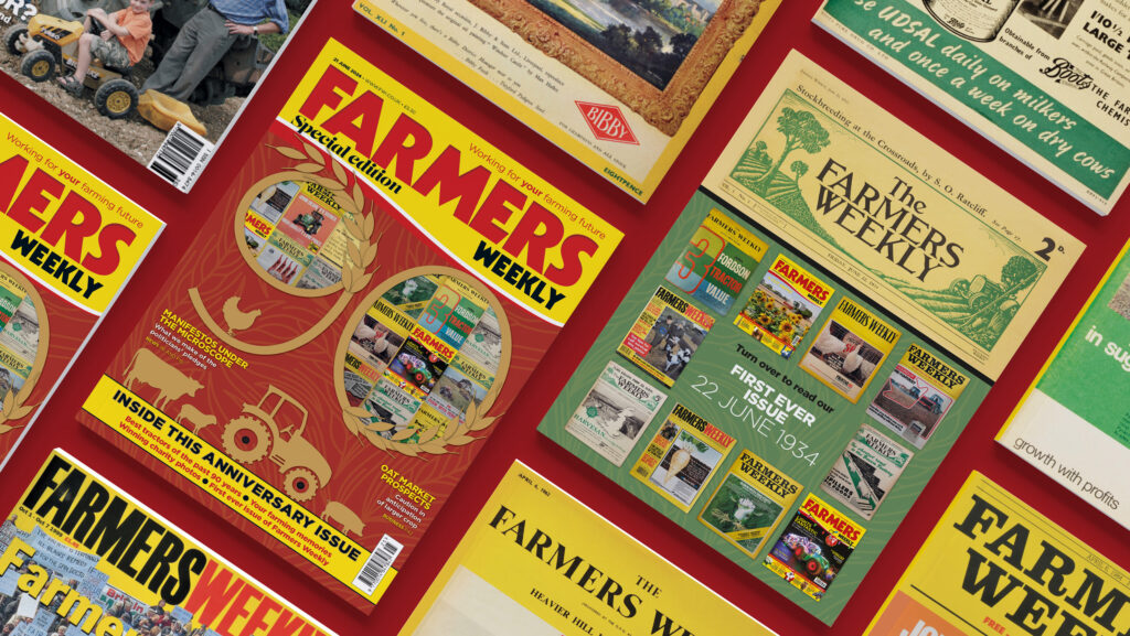 Farmers Weekly magazine covers