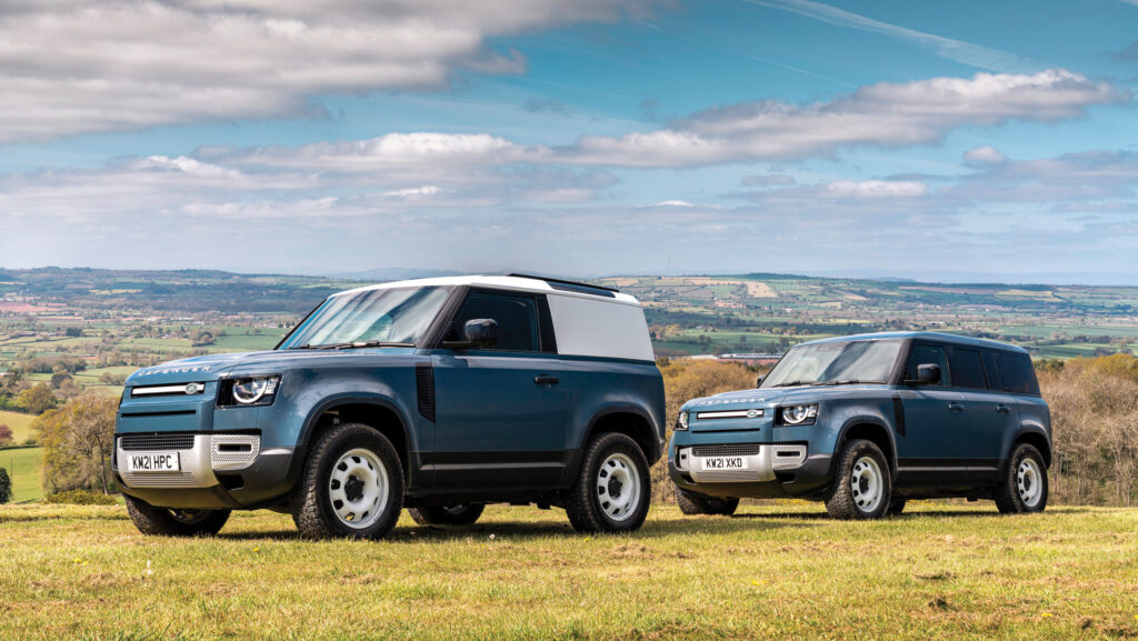 Land Rover Defender Hard Top vehicles