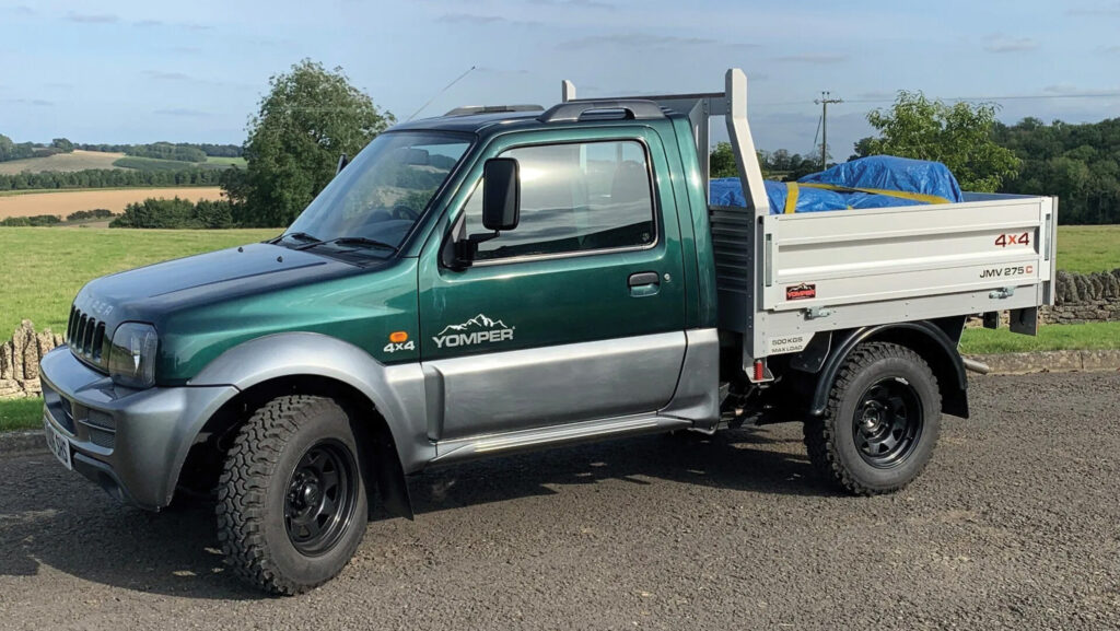 Jimny-based Yomper JMV 275C has a lengthened wheelbase © Yomper