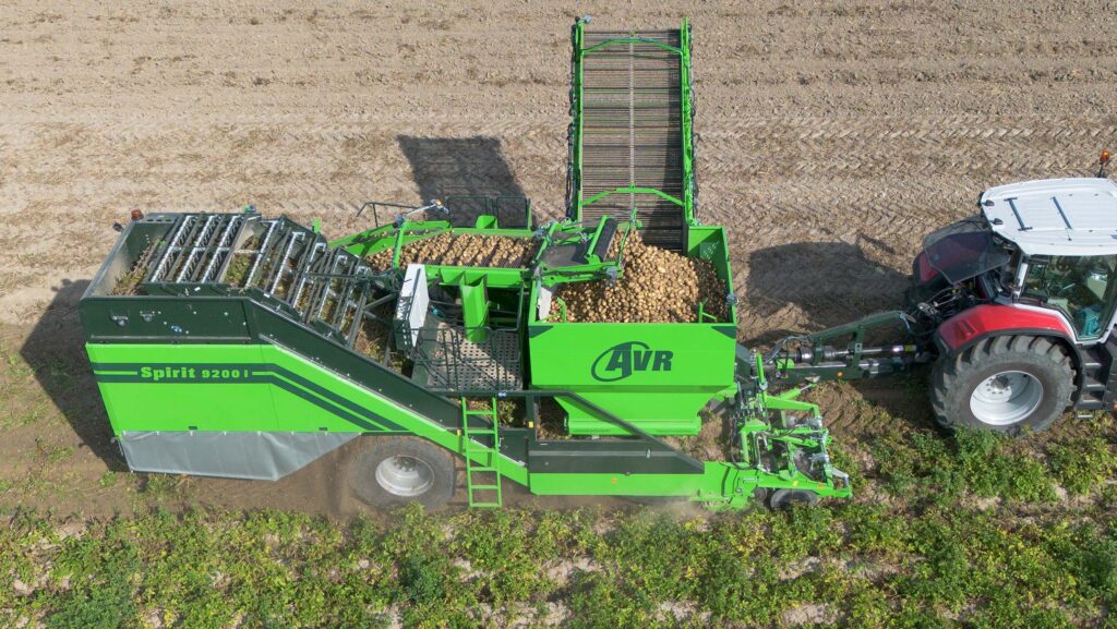 AVR Revamps Spirit 9200i Two row Potato Harvester Farmers Weekly