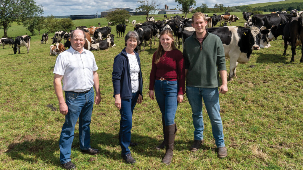 Andrew and Marisa Baird with Kirstie and Alasdair Morrison © Angus Findlay