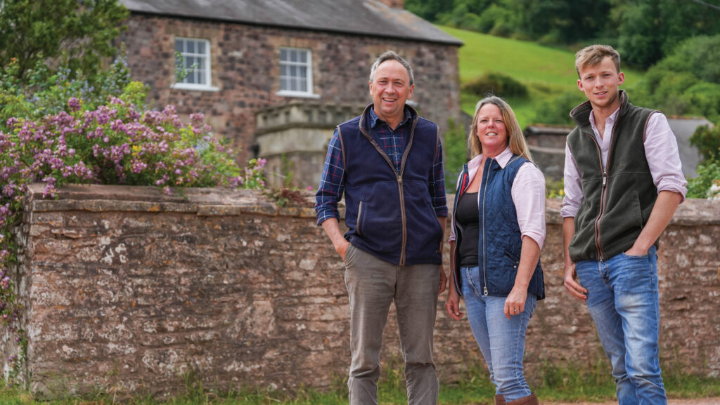 Andrew, Tracey and Robert Speed, Farmers Weekly 2024 Mixed Farmer of the Year finalists