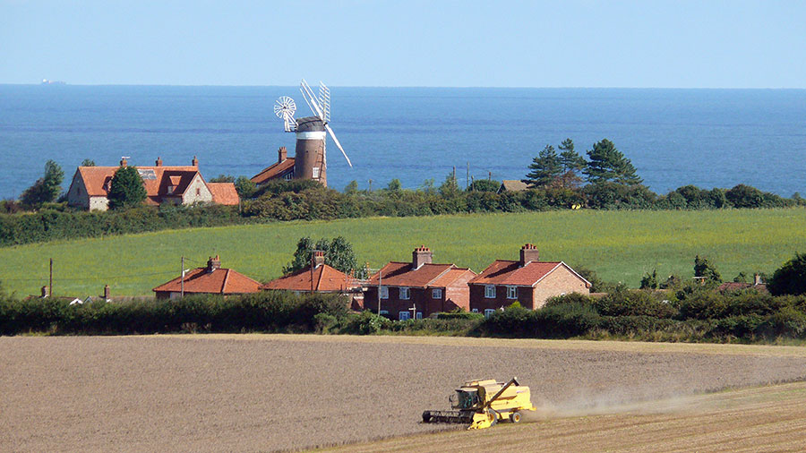 Norfolk is among the counties leading the way in farming and natural capital © Adobe Stock