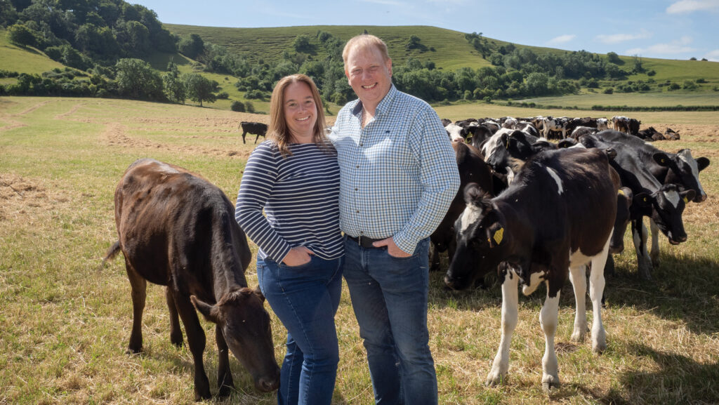 Lucy and Nick Tyler, Farmers Weekly 2024 Mixed Farmer of the Year finalists