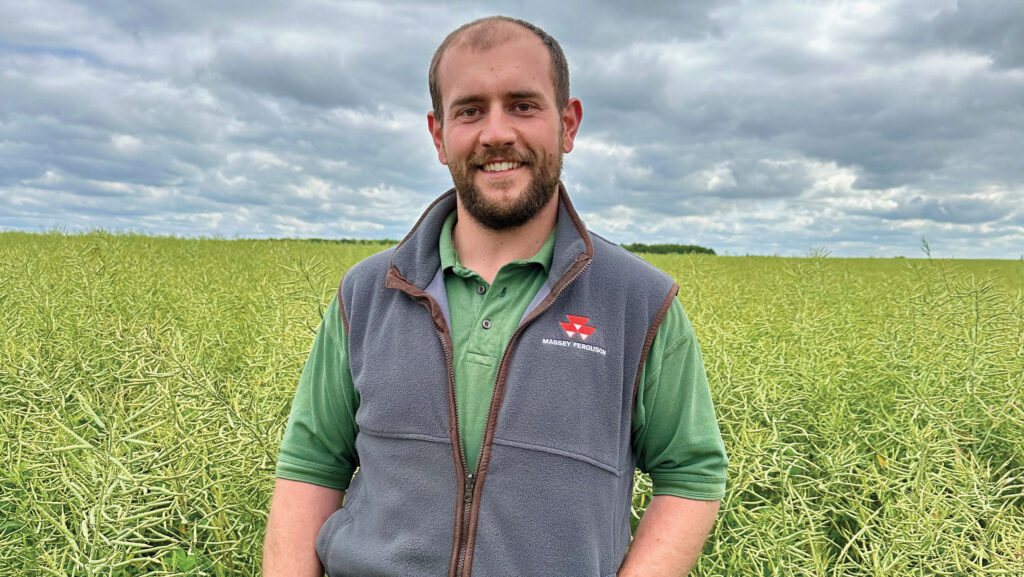 Sam Walker in field of OSR