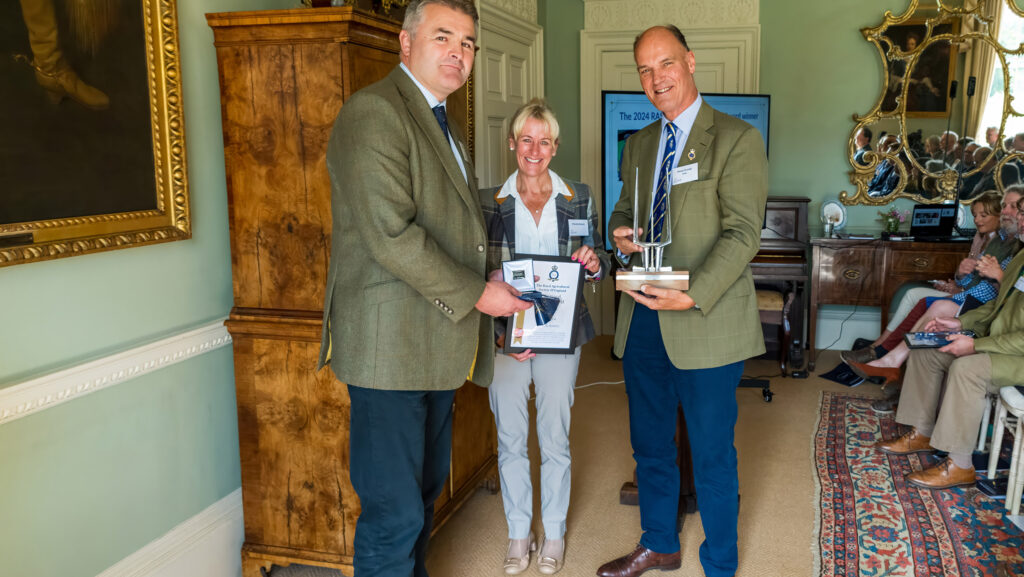 Andrew Warith, Savills (left), Minette Batters (centre), Phil Gready, Rase (right) © Rase