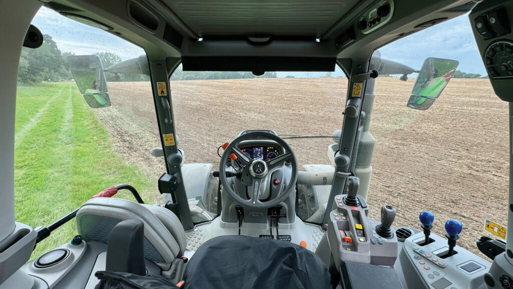 Deutz Fahr tractor cabin