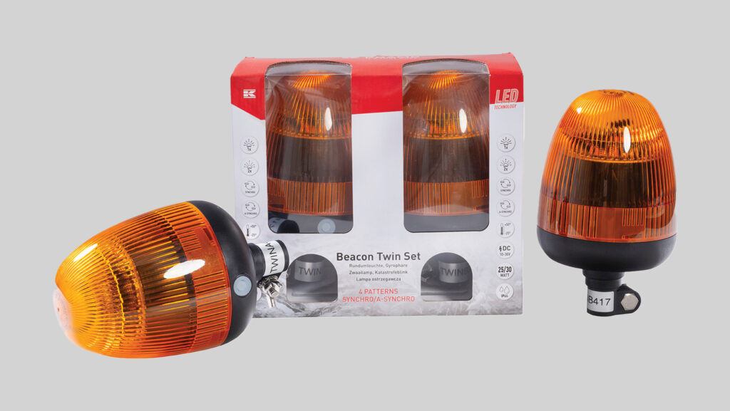 Kramp twin set of flashing beacons