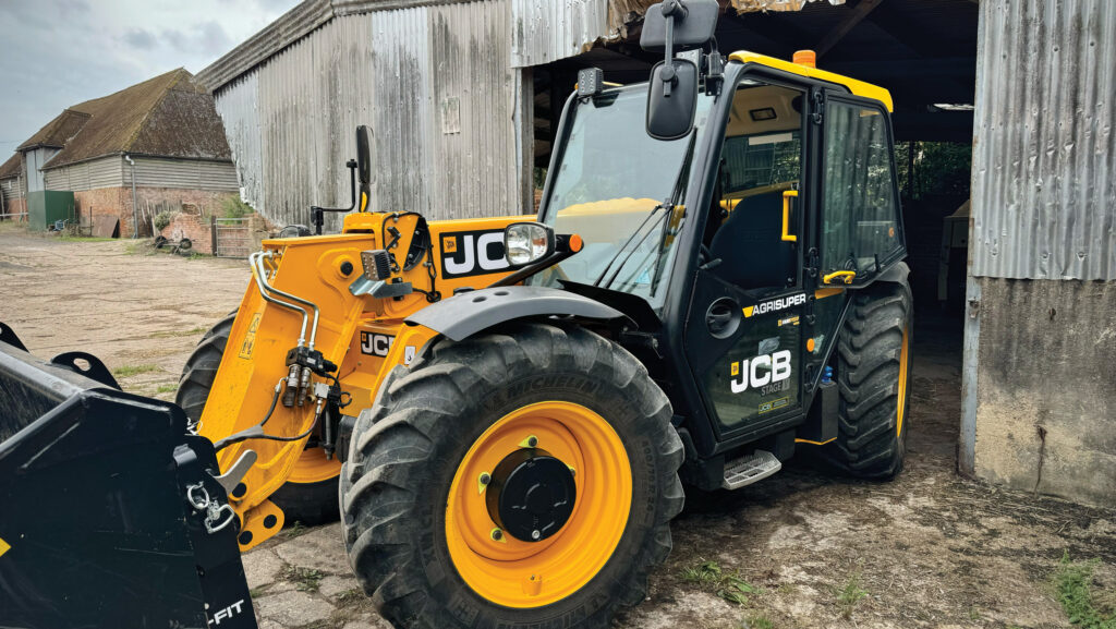 A JCB 530-60 telehandler