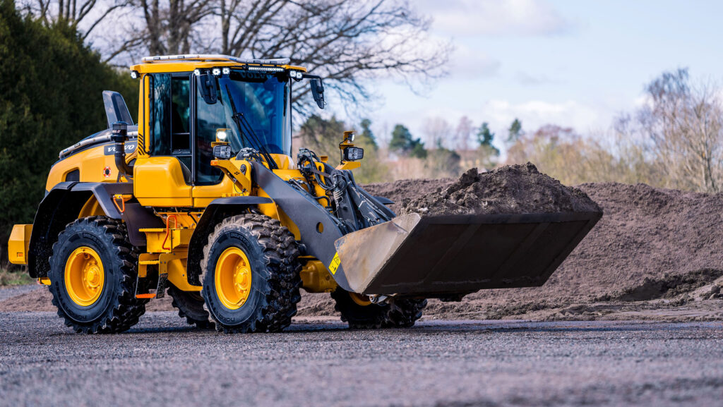 The Ground King Loader tyre is intended for hard- and soft-surface working © Nokian