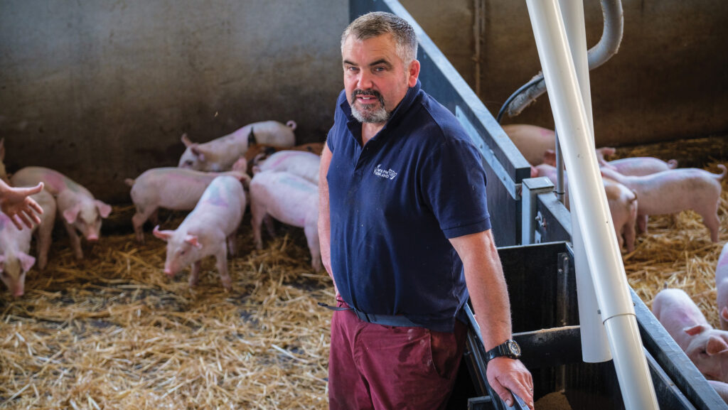 Paul Howland, Farmers Weekly 2023 Pig Farmer of the Year finalist