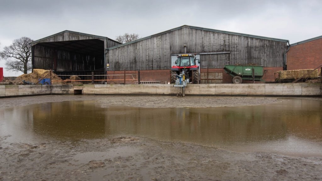 Slurry lagoon