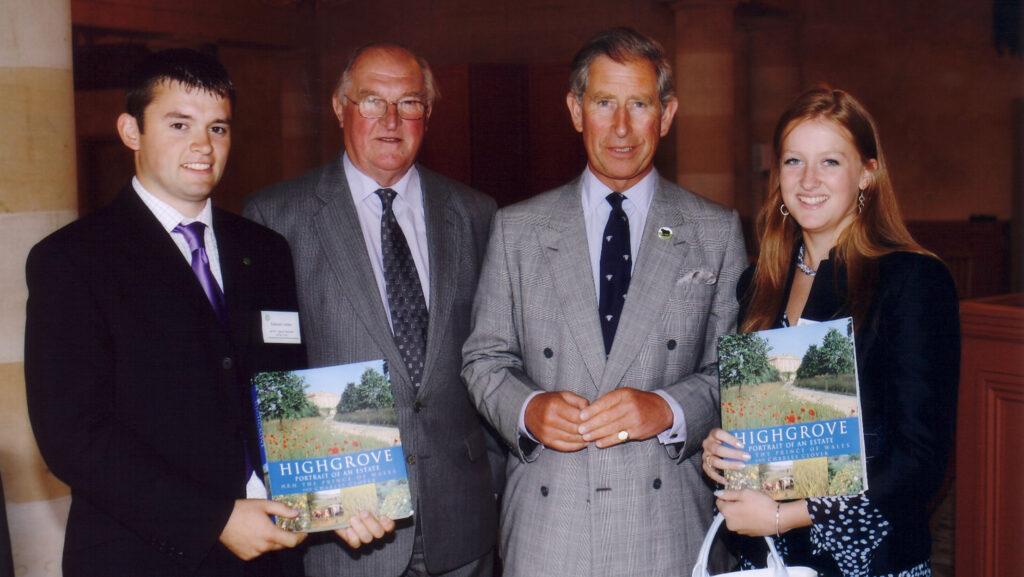 The King, then Prince of Wales, was president of NFYFC in 2005 © NFYFC