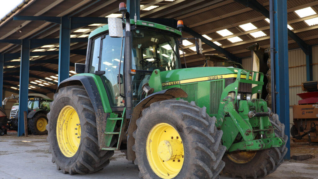 John Deere 6910 tractor