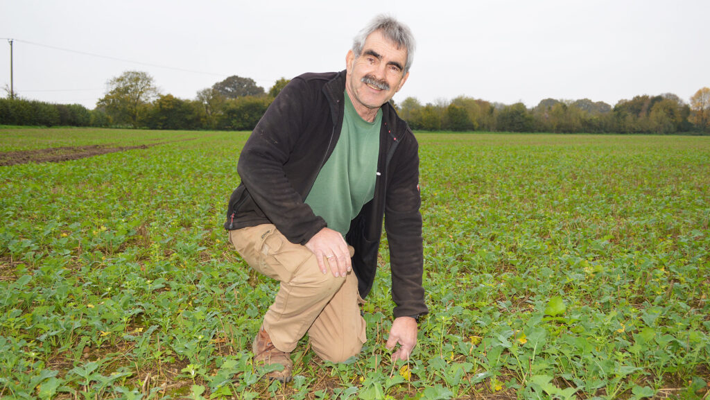 David Northway in OSR field