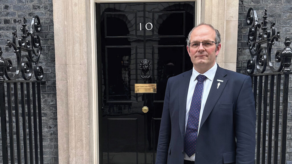 NFU president Tom Bradshaw met with prime minister Sir Keir Starmer to discuss the government's inheritance tax policy  © NFU