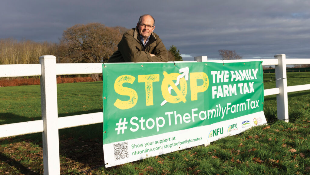 NFU president Tom Bradshaw © NFU