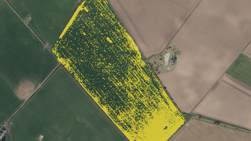 application map for spot sprayer