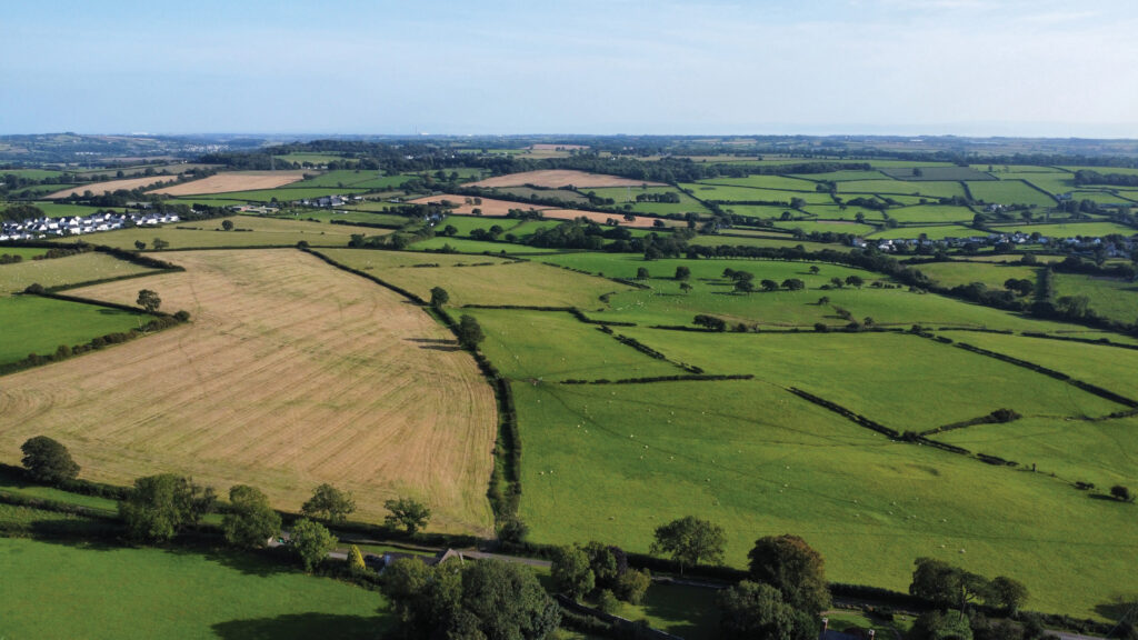 120-acre block of Grade 3b agricultural land at St Mary Hill in the Vale of Glamorgan