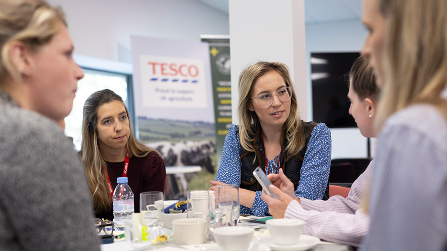 Group of women in discussion