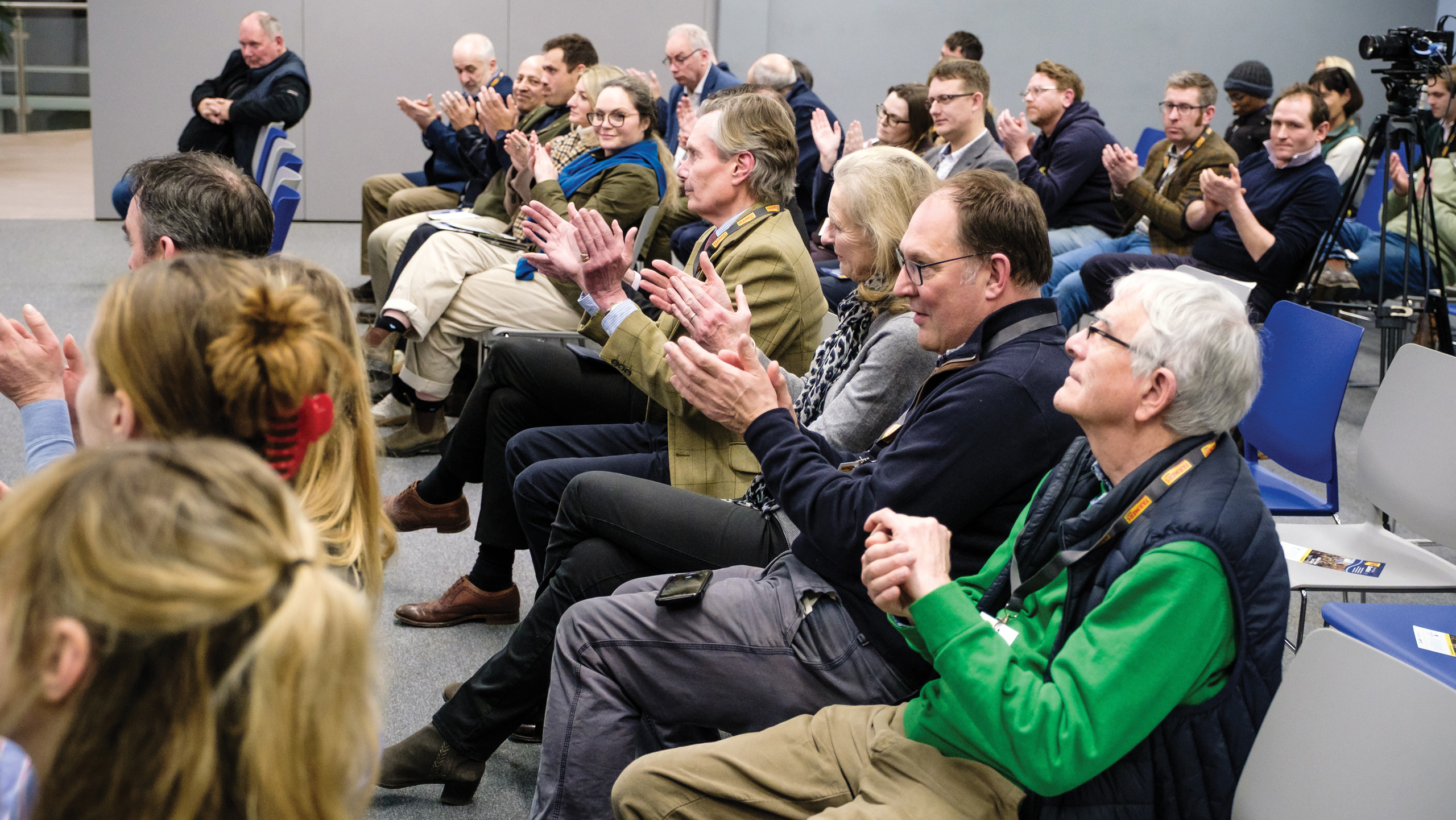 Audience at Question Time, Plumpton College