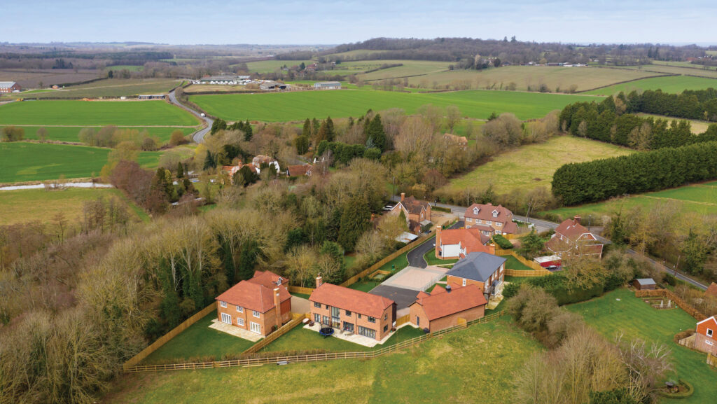 A rural housing development