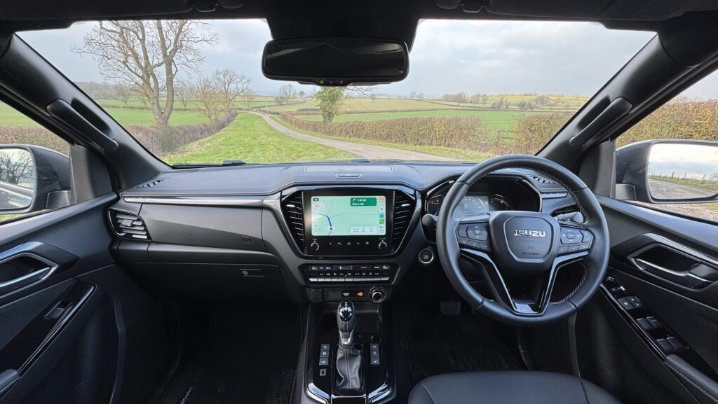 Isuzu D-Max interior and dash