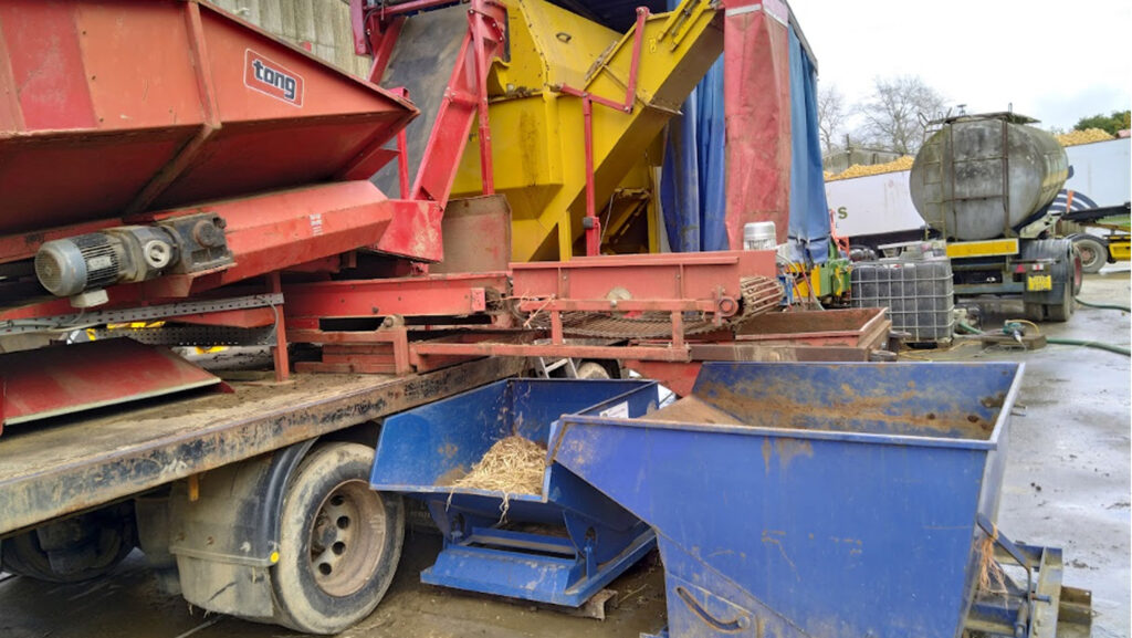 Andrew Wilson’s mobile potato wash rig